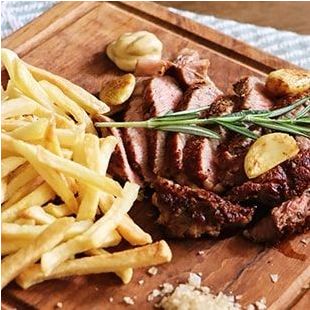 Beef Steak and Fries
