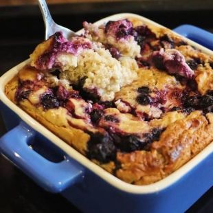 Blueberry Baked Oats