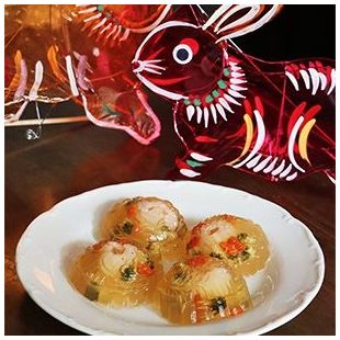 Chrysanthemum Jelly Mooncake