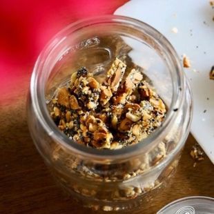 Sesame Peanut Brittle