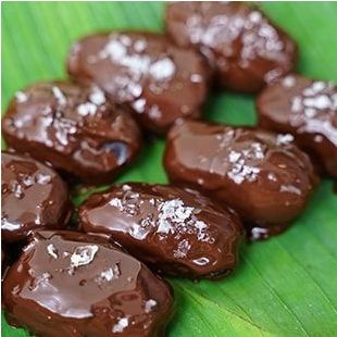 Chocolate Stuffed Dates.